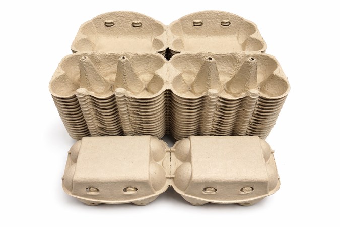 50 X NEW HALF DOZEN QUALITY FLAT TOP EGG BOXES XL EGGS